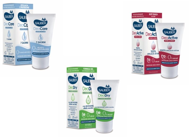 Sauber Dray Deo Gel 25 Ml – Langanhaltendes Deodorant, 48 Stunden Schutz