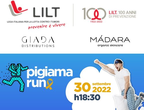 Giada Distributions e Madara Cosmetics sponsor tecnici della Pigiama Run (Lilt)