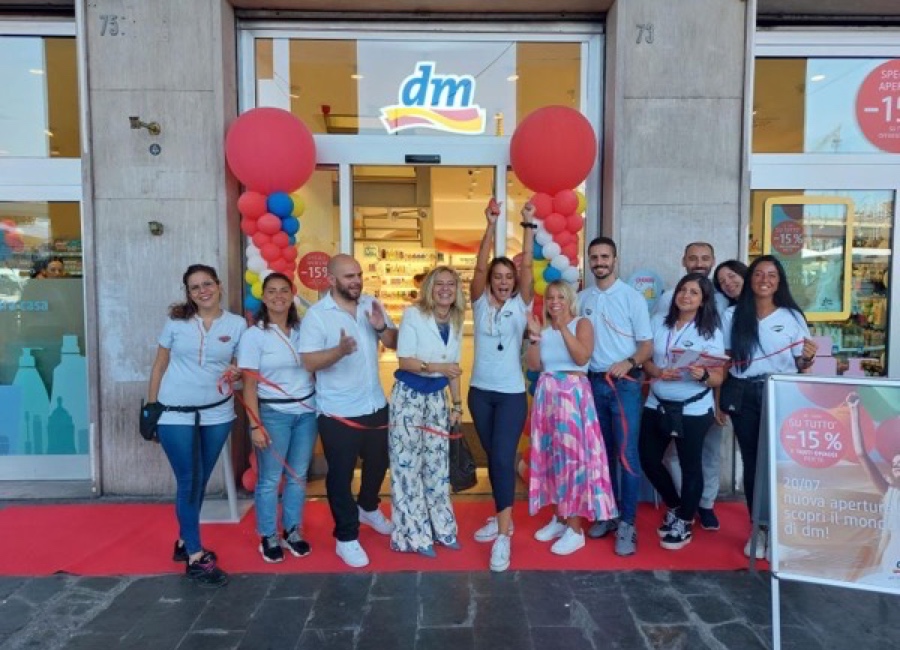 inaugurato il 20 luglio il settimo punto vendita dm a Genova, 80esimo in Italia