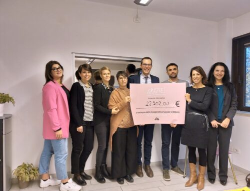 Dm Italia dona 22.902 euro alla cooperativa sociale L’ Albero