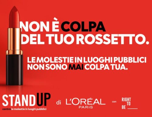 L’Oréal Paris & Stand Up si uniscono per la settimana internazionale contro le molestie di strada