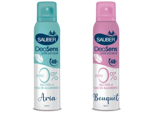 Deosens, i nuovi deodoranti di Sauber per pelli sensibili