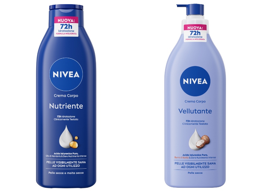 nivea rilancia creme corpo