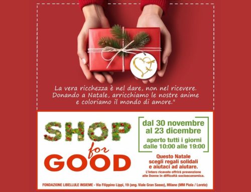 Rilastil supporta il mercatino natalizio ‘Shop for Good’ della fondazione Libellule Insieme