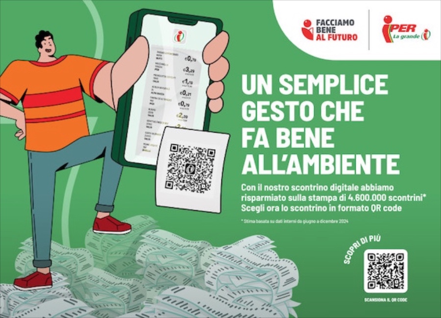 iper la grande i scontrino digitale