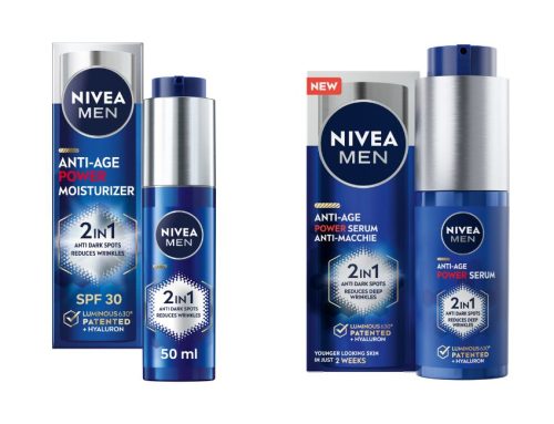 Nivea presenta la linea Nivea Men Anti-age 2in1