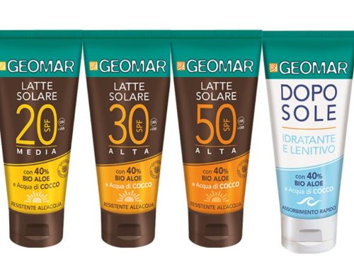 Geomar lancia i nuovi solari in formato travel size