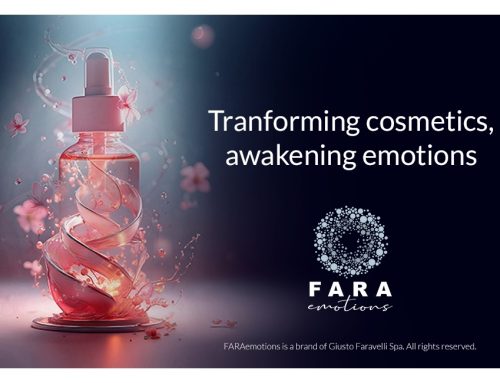 Faravelli: la campagna per promuovere il brand di fragranze per la cosmetica FARAemotions