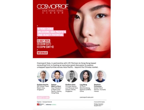 Cosmoprof Asia: un webinar per approfondire le opportunità del mercato beauty dell’Asia-Pacifico