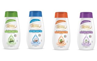 spuma di sciampagna doccia shampoo