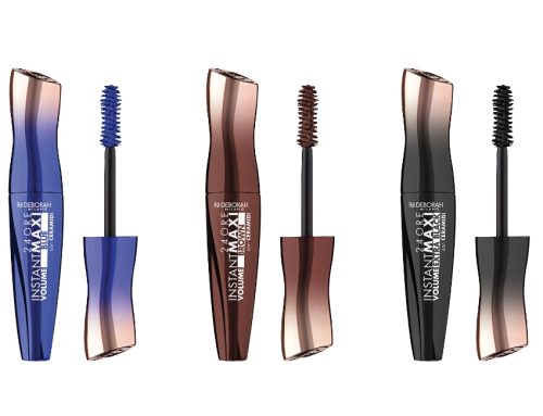 Deborah Milano: tre nuove referenze arricchiscono la linea di mascara ‘24ore Instant Maxi Volume’