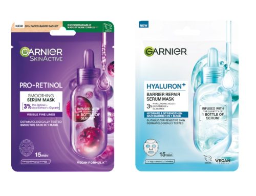 Garnier amplia la linea di maschere in tessuto con due nuove referenze