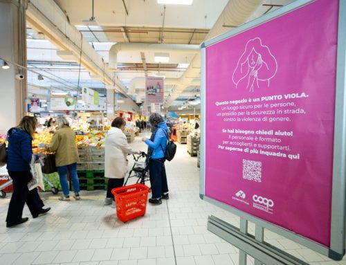 Coop Alleanza 3.0: 39 negozi diventano ‘Punti Viola’ contro la violenza di genere