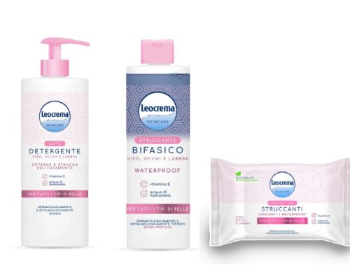 Detersione viso: Leocrema propone una linea di struccanti delicati