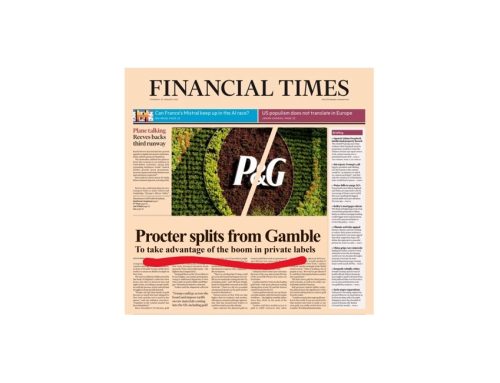 Procter & Gamble è pronta a cavalcare l’onda inarrestabile dei prodotti a marchio del distributore?