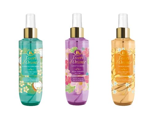 Tesori d’Oriente porta a scaffale le nuove Acque Profumate
