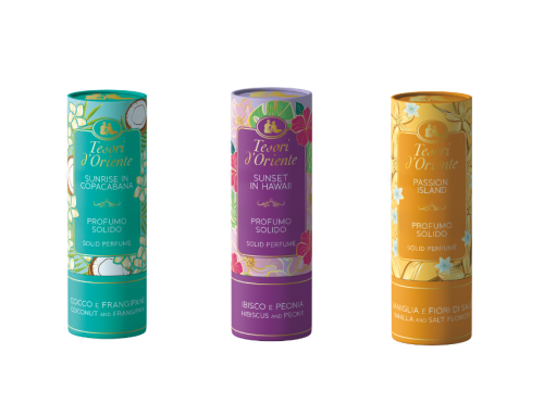 Tesori d’Oriente presenta i nuovi Profumi Solidi