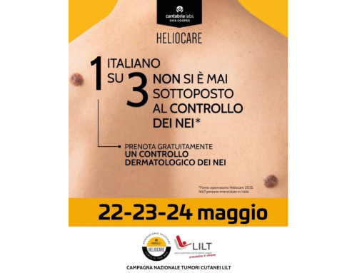LILT e Heliocare promuovono la Campagna Nazionale Tumori Cutanei