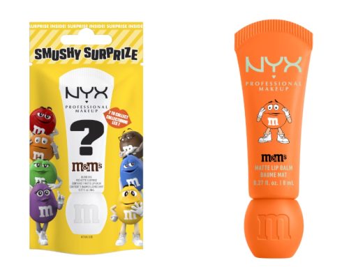 NYX Professional Makeup lancia M&M’S Smushy Surprize Matte Lip Balm, il balsamo labbra in blind bag