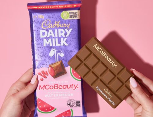 Cadbury e MCoBeauty insieme per una linea cosmetica ispirata all’iconico cioccolato